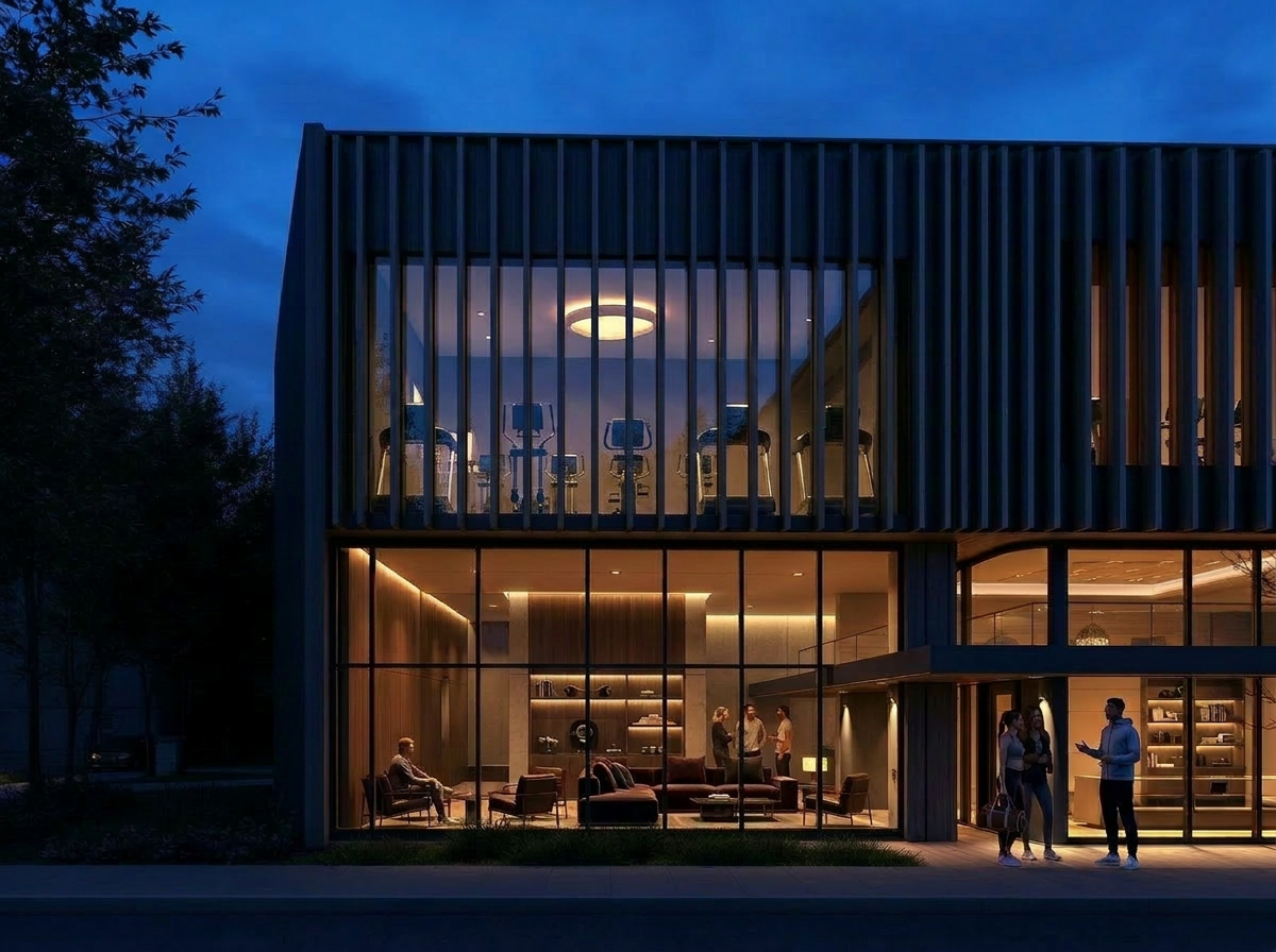 Architekturvisualisierung Life Club Purgstall